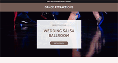 Desktop Screenshot of danceattractions.com